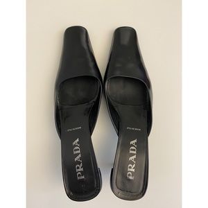 Prade Vintage low heel mules